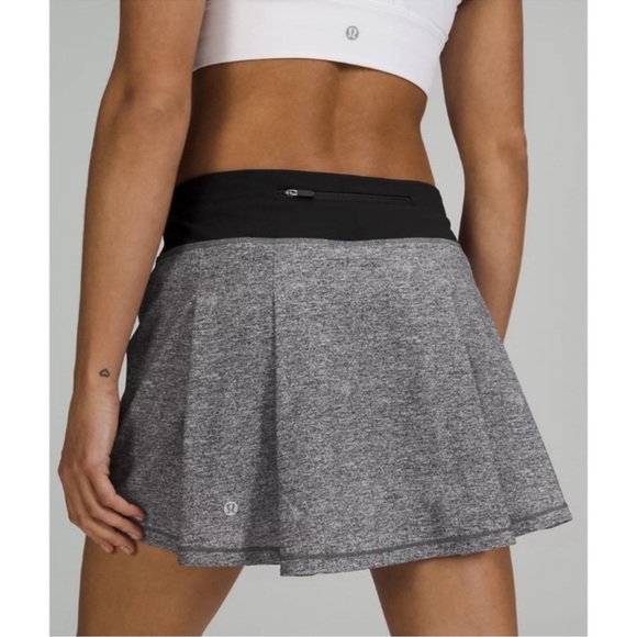 Lululemon Athletica Black and Gray Athletic Shorts - Picture 3 of 8